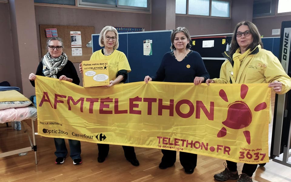 Participation au Téléthon 2024