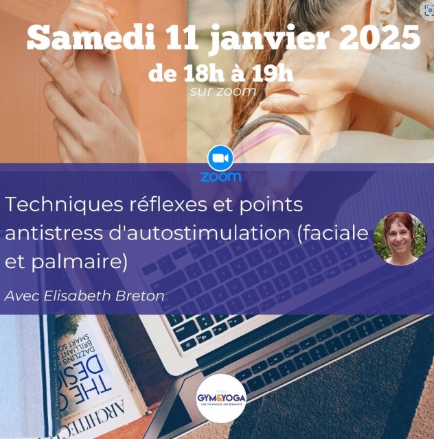 Techniques réflexes et points antistress d’autostimulation faciale et palmaire